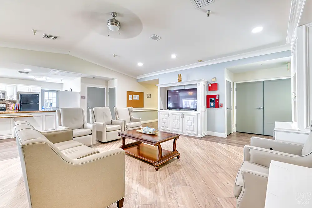 Common Area With TV Common Area With TV