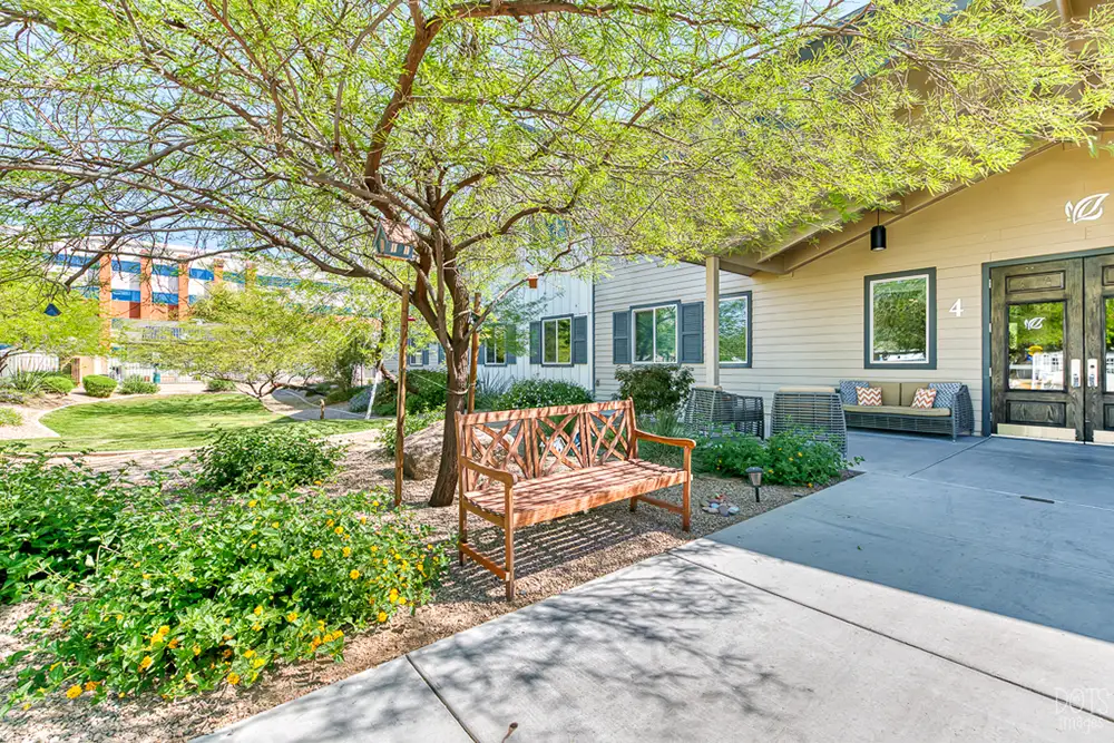 Path Near Entrance to Building Path Near Entrance to Building