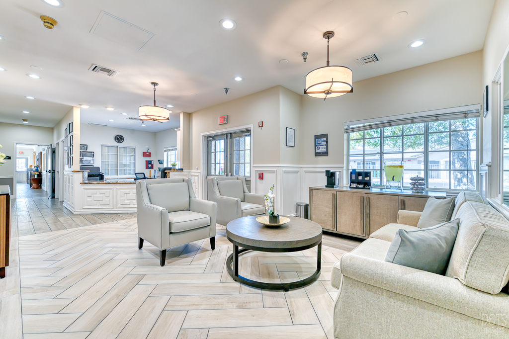 Paradise Valley Senior Living lobby common area